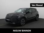 Jeep Avenger 1st Edition 54 kWh Zetelverwarming| Adaptieve c, Auto's, 392 km, Stof, Gebruikt, Zwart
