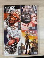 Attack On Titan Manga Box Set 1 t.e.m 4, Meerdere comics, Gelezen, Ophalen of Verzenden