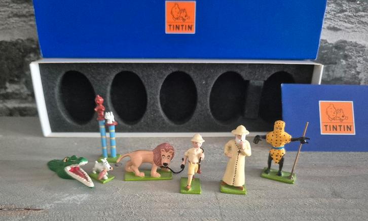 Kuifje Tintin mini Pixi Congo no Leblon Fariboles Aroutcheff, Verzamelen, Stripfiguren, Zo goed als nieuw, Beeldje of Figuurtje