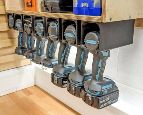 Universele toolhouder voor Makita/Bosch/DeWalt/..., Doe-het-zelf en Bouw, Overige Doe-Het-Zelf en Bouw, Nieuw, Ophalen of Verzenden