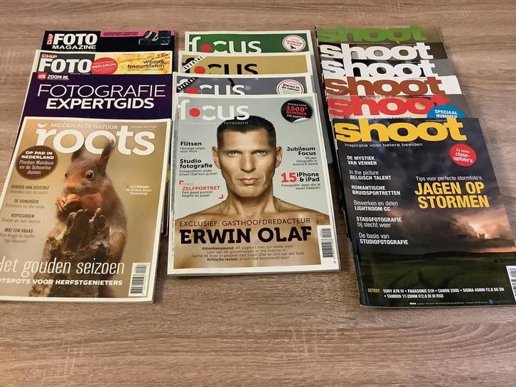 Fotografie tijdschriften 14 stuks voor 15 euro, Boeken, Tijdschriften en Kranten, Zo goed als nieuw, Ophalen