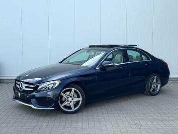 ✅Mercedes C 220d AMG Line GARANTIE Pano Auto 7G-Tr Burmester beschikbaar voor biedingen