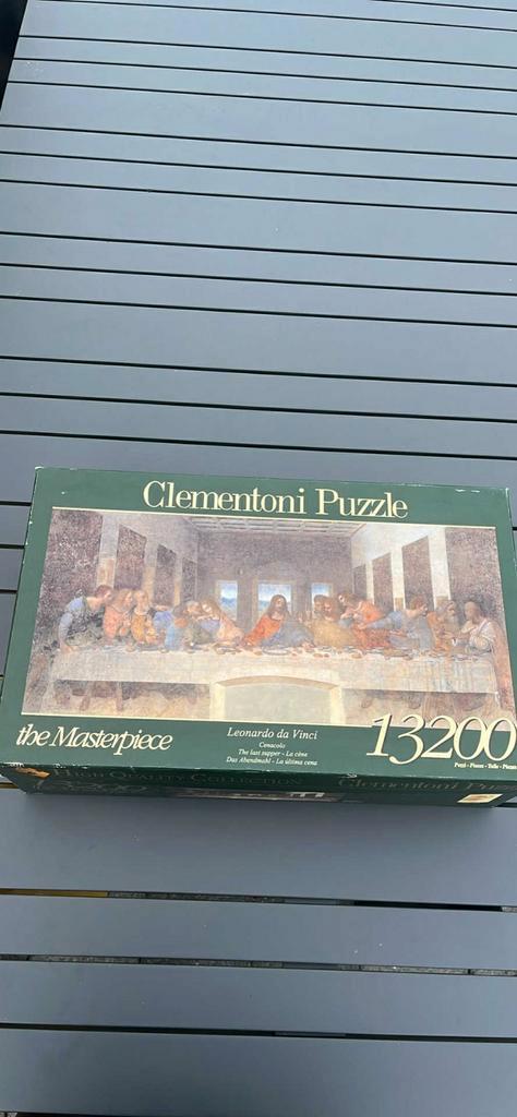 Clementoni The Last Supper puzzle Leonardo Da Vinci 13200, Hobby en Vrije tijd, Denksport en Puzzels, Gebruikt, Ophalen of Verzenden