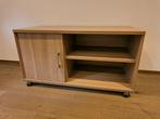 Bureau onderzetkast of printertafel, Ophalen, Met wielen, Zo goed als nieuw, Bureau