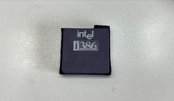 Processeur Intel 386DX 25mhz CPU beschikbaar voor biedingen