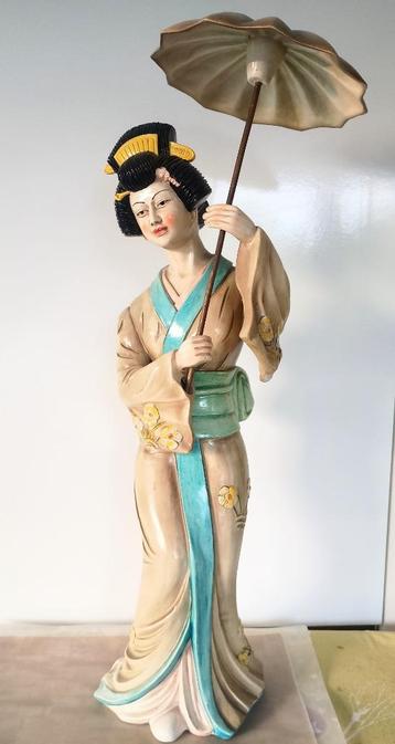 Beeld Japanse geisha 65x20x17 beschikbaar voor biedingen