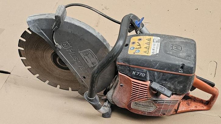Découpeuse Tronçonneuse Husqvarna K770, Doe-het-zelf en Bouw, Gereedschap | Overige machines, Gebruikt, Ophalen