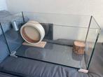 Très grande cage à hamster en verre, Enlèvement, Comme neuf, Cage, Hamster