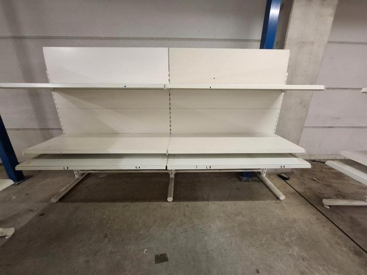 12,50 meter winkelrekken - meerdere sets beschikbaar, Articles professionnels, Aménagement de Bureau & Magasin | Mobilier de bureau & Aménagement