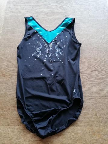Zwart met turquoise +/- maat 34 beschikbaar voor biedingen