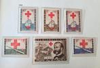 Belgique OBP 1096-1101 ** 1959, Timbres & Monnaies, Timbres | Europe | Belgique, Enlèvement ou Envoi, Non oblitéré, Neuf, Croix-Rouge