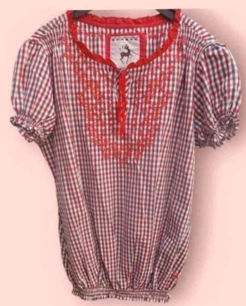 ✨️SALE‼️ ALPRAUSCH Blouse Maat L Topstaat✨️✨️, Kleding | Dames, Blouses en Tunieken, Zo goed als nieuw, Maat 42/44 (L), Rood, Ophalen of Verzenden