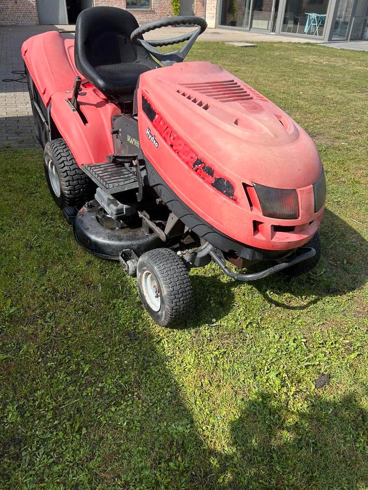 Zitmaaier snapper hydro 15,5 hp, Tuin en Terras, Zitmaaiers, Gebruikt, 90 tot 120 cm, Opvangbak, Ophalen