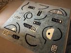 Wollen tapijt 2x2m abstract patroon, Huis en Inrichting, Stoffering | Tapijten en Vloerkleden, Ophalen, Gebruikt, 150 tot 200 cm