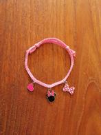 Armband Minnie Mouse, Handtassen en Accessoires, Kindersieraden, Ophalen of Verzenden, Zo goed als nieuw, Roze, Armband