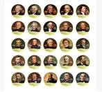 Amerikaanse Presidenten vergulde munten set 46 stuks (4cm), Postzegels en Munten, Ophalen of Verzenden, Munten