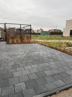 Klinkers te koop 20x20x8 antraciet, Enlèvement, Comme neuf, Briques