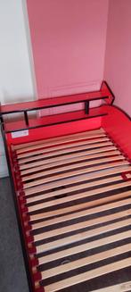 Kinder bed auto, Huis en Inrichting, Slaapkamer | Bedden, Ophalen, Zo goed als nieuw, Eenpersoons, Rood