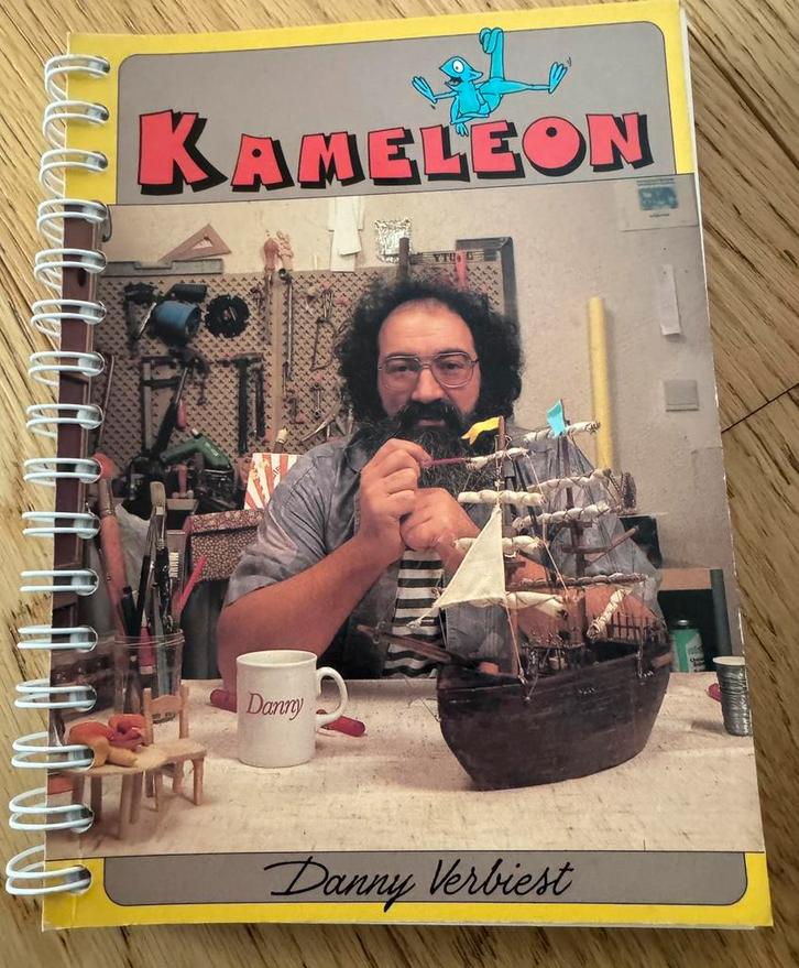 Kameleon Danny Verbiest knutselboek, Boeken, Hobby en Vrije tijd, Zo goed als nieuw, Overige onderwerpen, Geschikt voor kinderen
