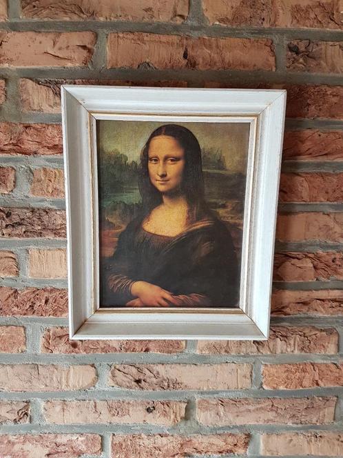 Mona Lisa Schilderij Leonardo da Vinci Replica, Antiquités & Art, Art | Peinture | Classique, Enlèvement ou Envoi