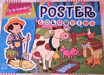 kleurboek postermodel (nieuw) beschikbaar voor biedingen