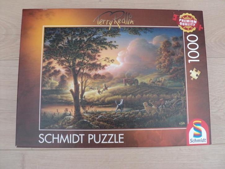 1000 stukjes Schmidt puzzel, Hobby en Vrije tijd, Denksport en Puzzels, Zo goed als nieuw, Legpuzzel, 500 t/m 1500 stukjes, Ophalen of Verzenden