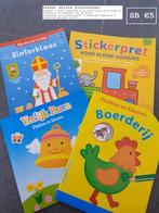 Pakket eerste kleurboeken (4 stuks: Pasen, Sint, ...), Ophalen of Verzenden, Gebruikt, Knutselen