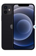 Iphone 12 - zwart - 128GB, Telecommunicatie, Ophalen of Verzenden, Zo goed als nieuw, Zwart, IPhone 12