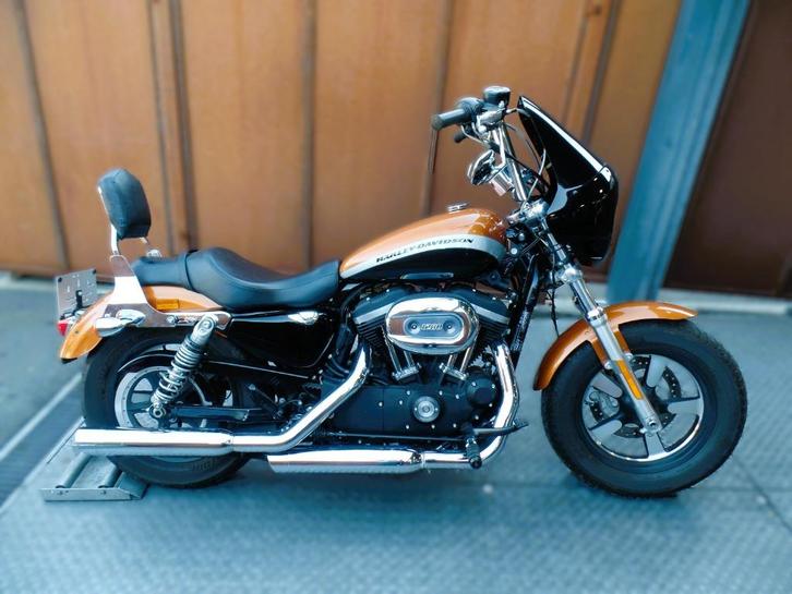 sportster 1200 custom limited 2017 10850km garantie 1.2.3ans, Motoren, Motoren | Harley-Davidson, Bedrijf, Chopper, meer dan 35 kW