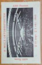 Flyer Wieze Oktoberfeesten 1960 Van Roy, Ophalen of Verzenden, Gebruikt, Overige typen, Overige merken
