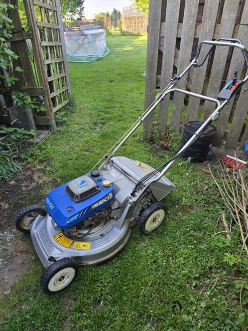 TONDEUSE ISEKI SW 521, Tuin en Terras, Grasmaaiers, Gebruikt, Benzine-grasmaaier, 50 cm of meer, Opvangzak, Versnellingen, Ophalen