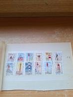 Postzegels vuurtorens, Ophalen