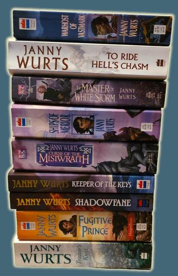 Series - 9x - Janny Wurts - Paperback beschikbaar voor biedingen