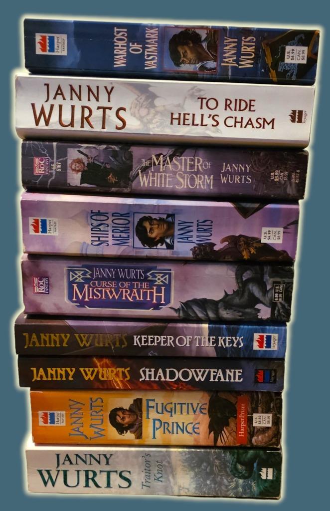 Series - 9x - Janny Wurts - Paperback, Boeken, Fantasy, Gelezen, Ophalen of Verzenden