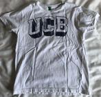witte t-shirt maat 140, Kinderen en Baby's, Kinderkleding | Maat 140, Verzenden, Zo goed als nieuw, Shirt of Longsleeve, United colors of benetton