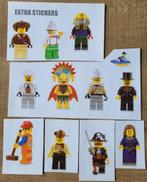 Lot van 70 verschillende Lego stickers, Collections, Comme neuf, Autres types, Enlèvement ou Envoi