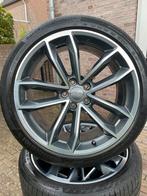 19 Inch Originele Audi A5 S5 velgen+zomerbanden, Auto-onderdelen, Banden en Velgen, 19 inch, Gebruikt, 255 mm, Banden en Velgen