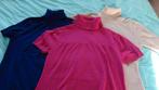 LOT VAN 3 ROLKRAAG TRUIEN KORTE MOUW, Kleding | Dames, Ophalen of Verzenden, Gedragen, Maat 38/40 (M), Overige kleuren
