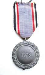 Allemagne Medaille "Fur Verdienste im Luftschutz"  1938, Enlèvement, Autres, Ruban, Médaille ou Ailes