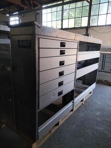 Aluca(2421)Bedrijfswagen Inrichting L 248 B 42 H 135 € 999 beschikbaar voor biedingen