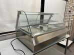 Warmhoud vitrine opzetvitrine topstaat rvs uitvoering horeca, Ophalen, Gebruikt, Bakkerij en Slagerij