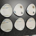6 VINTAGE ONDERTASSEN "de stenen kater", Antiek en Kunst, Ophalen of Verzenden