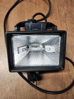 Halogeenstraler 150W, Ophalen of Verzenden, Zo goed als nieuw, 50 tot 200 watt, Lamp met armatuur