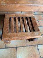 Houten voetbankje, Minder dan 50 cm, Gebruikt, Minder dan 50 cm, Ophalen of Verzenden