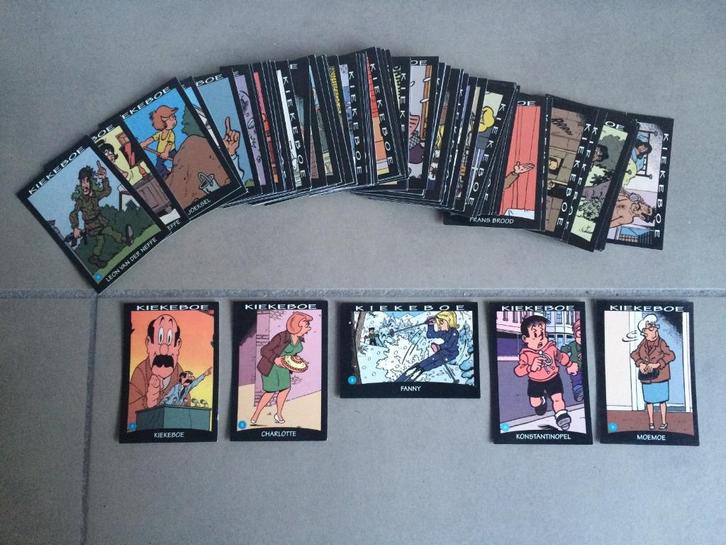 Kiekeboes trading cards, Verzamelen, Foto's en Prenten, Ophalen of Verzenden