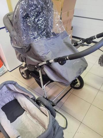 Poussette Pericles + landeau, Autres marques, Tige de poussée réglable, Enlèvement, Utilisé