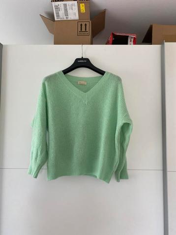 Mika elles pull one size, Kleding | Dames, Mika elles, Ophalen of Verzenden, Zo goed als nieuw, Groen