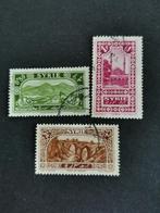 Syrie 1925 - Alexandrette, moskee van Damascus, brug, Ophalen of Verzenden, Gestempeld, Midden-Oosten