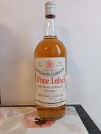 Dewar's ,White labels , +-1970 ,1.0 litre,vintage,40%alcohol, Verzamelen, Wijnen, Nieuw, Ophalen of Verzenden