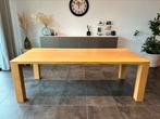 Eettafel eik, Huis en Inrichting, Tafels | Eettafels, Ophalen, 100 tot 150 cm, Eikenhout, 200 cm of meer